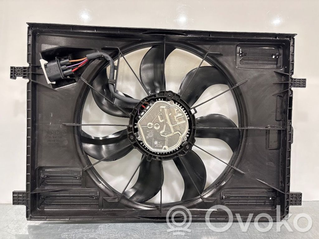 Mercedes-Benz EQS V297 Convogliatore ventilatore raffreddamento del radiatore