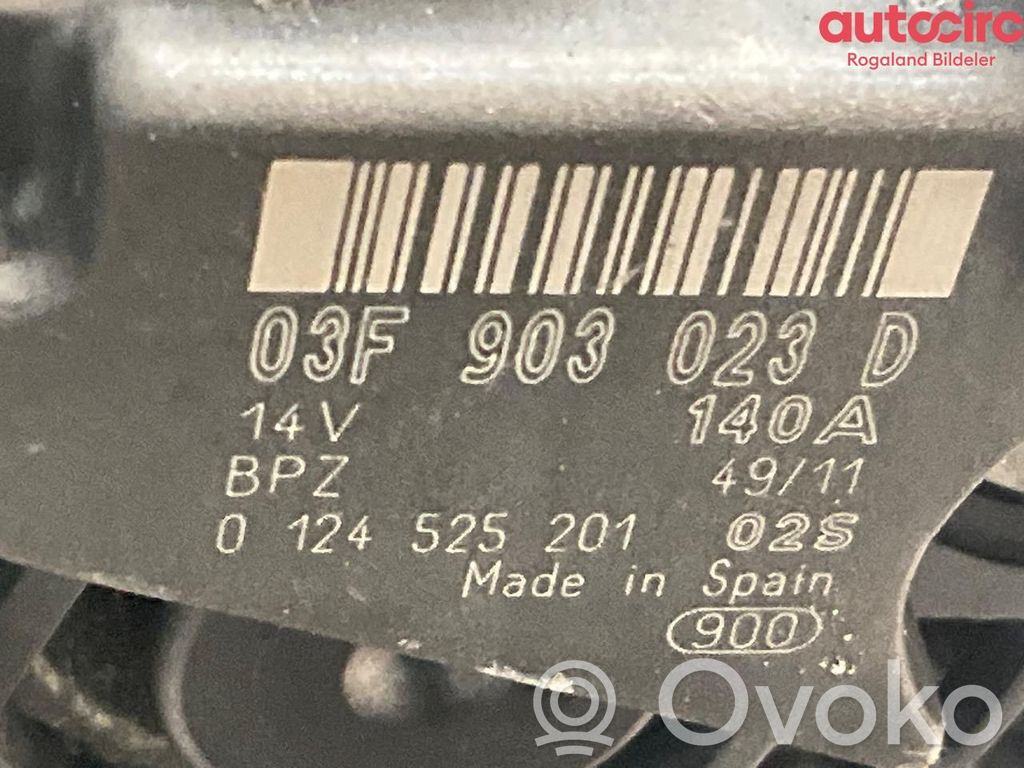 Volkswagen Golf VI Generatore/alternatore 