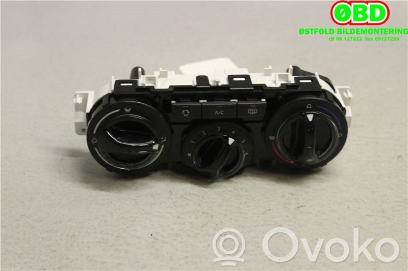 Console centrale, commande chauffage/clim   9672248380,9672248380