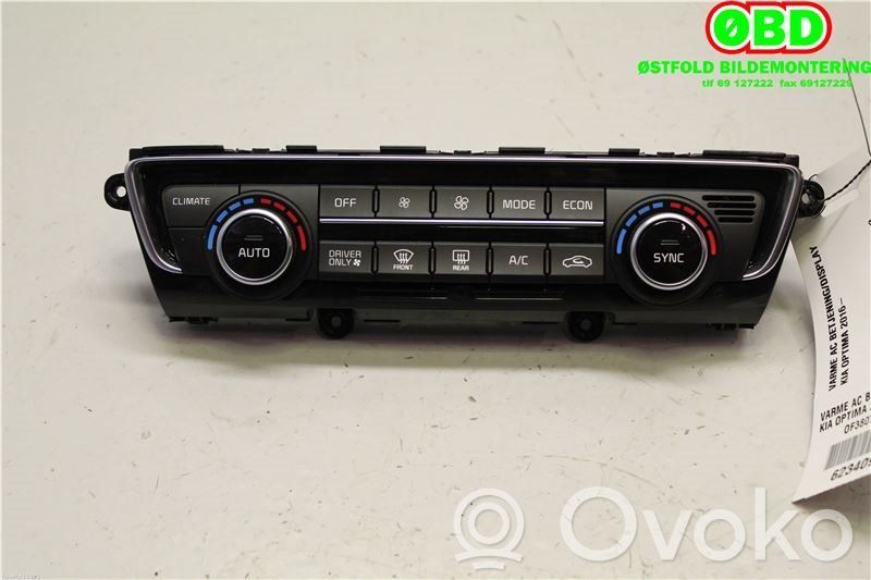 KIA Optima Console centrale, commande chauffage/clim 