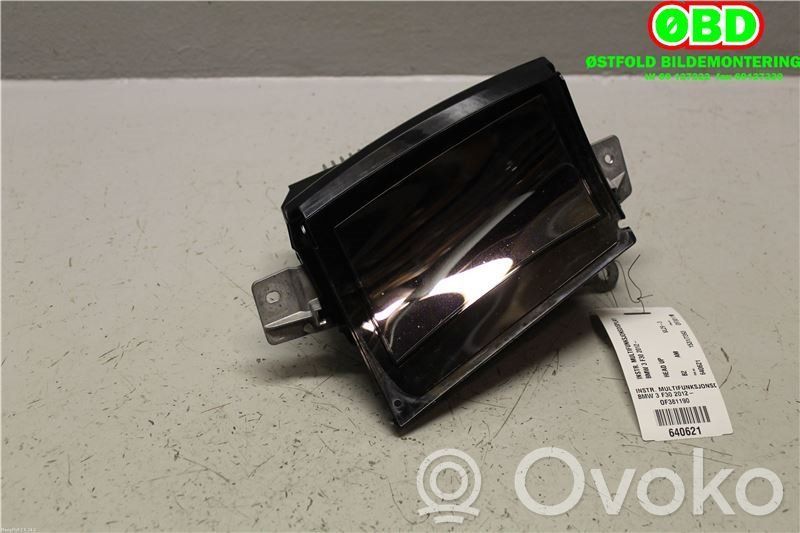 BMW 3 F30 F35 F31 Controllo multimediale autoradio