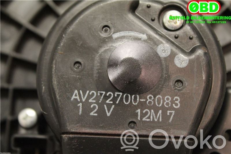 Toyota Auris 150 Soplador/ventilador calefacción 
