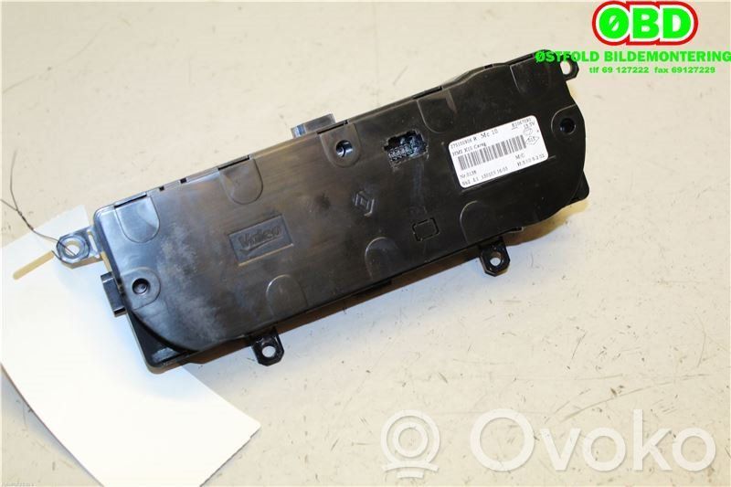 Renault Zoe Console centrale, commande chauffage/clim 