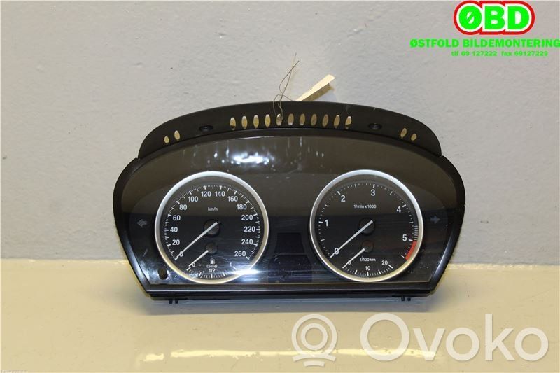 BMW X6 E71 Tachimetro (quadro strumenti) 
