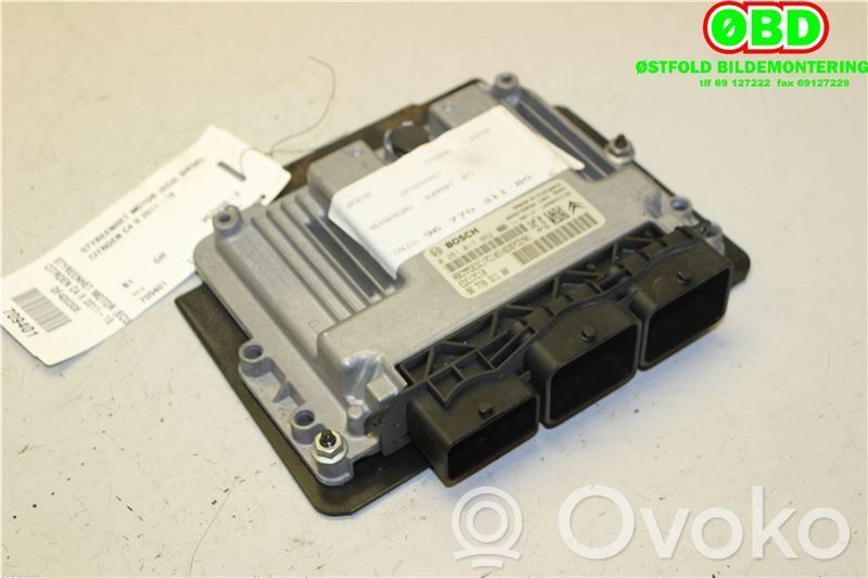 Citroen C4 II Unidad de control/módulo ECU del motor 