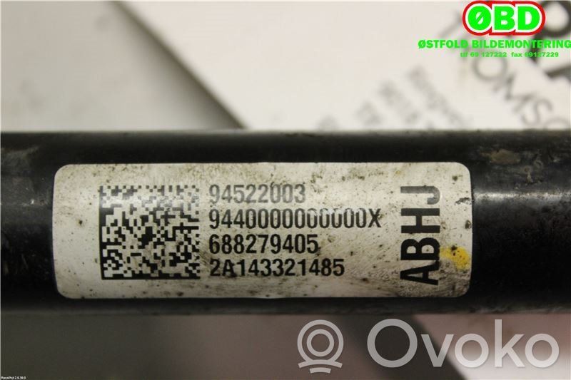 Eje de transmisión delantero   94522003,5374199,5374199,94522003