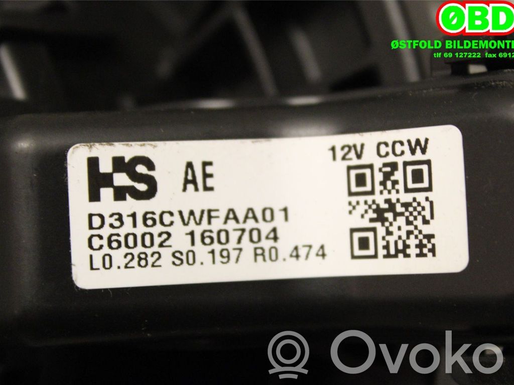 Pulseur d'air habitacle   97113G2000,97113G2000