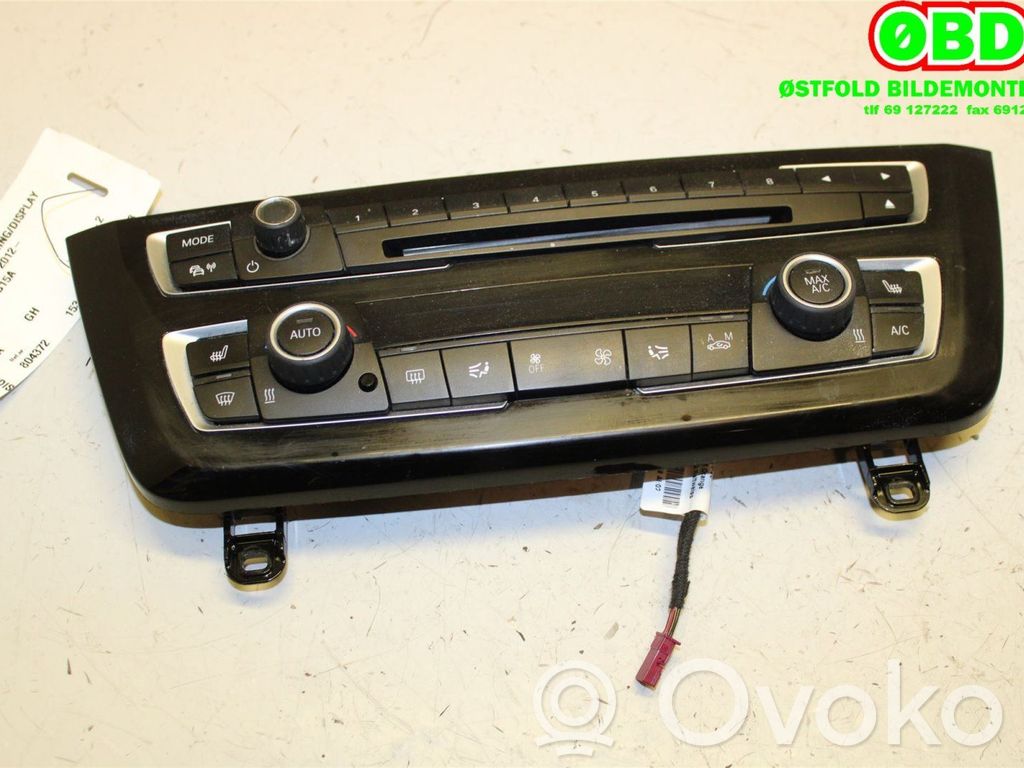 BMW 3 F30 F35 F31 Mascherina climatizzatore/regolatore riscaldamento