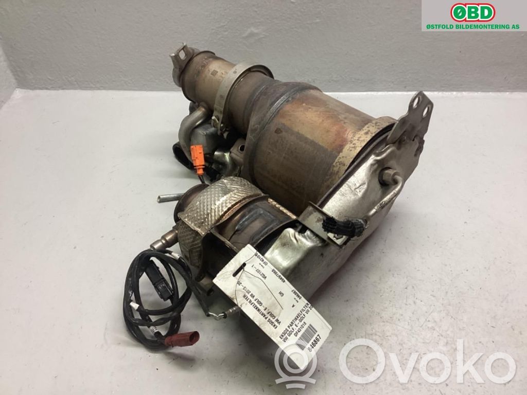 Volkswagen Golf VII Filtro antiparticolato catalizzatore/FAP/DPF 