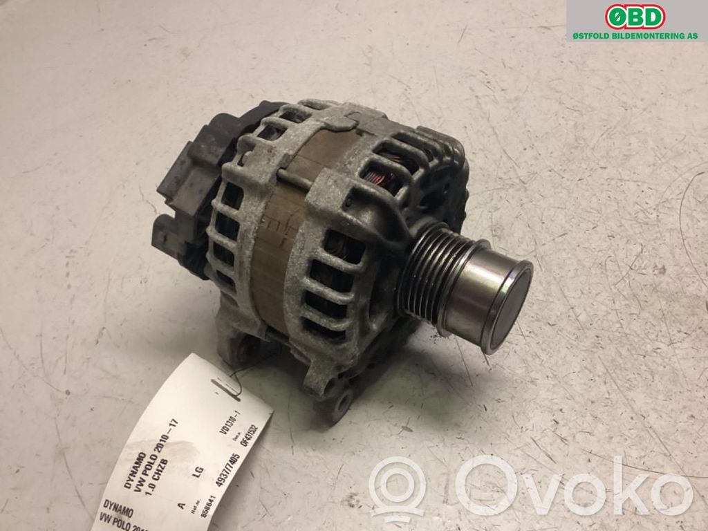 Volkswagen Polo V 6R Generatore/alternatore 