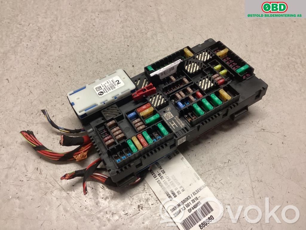 BMW X3 G01 Fuse box set 