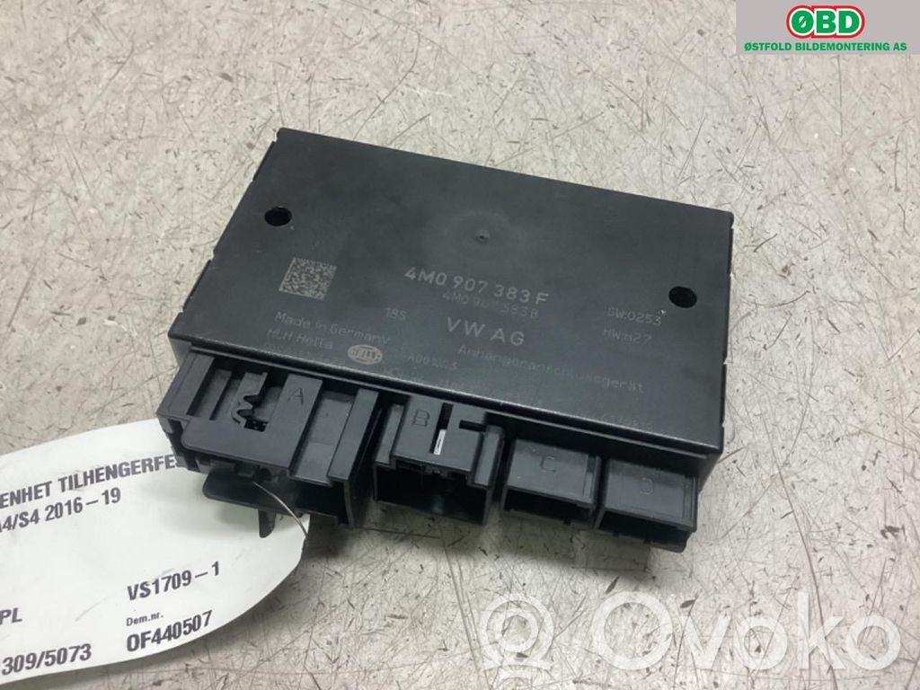 Audi A4 S4 B9 Tow bar trailer control unit/module 