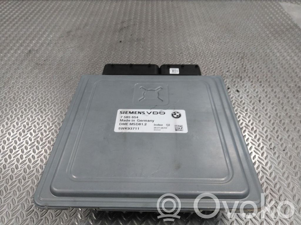 BMW 5 E60 E61 Unidad de control/módulo ECU del motor 