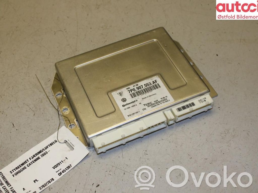 Porsche Cayenne (92A) Selettore assetto sospensioni 