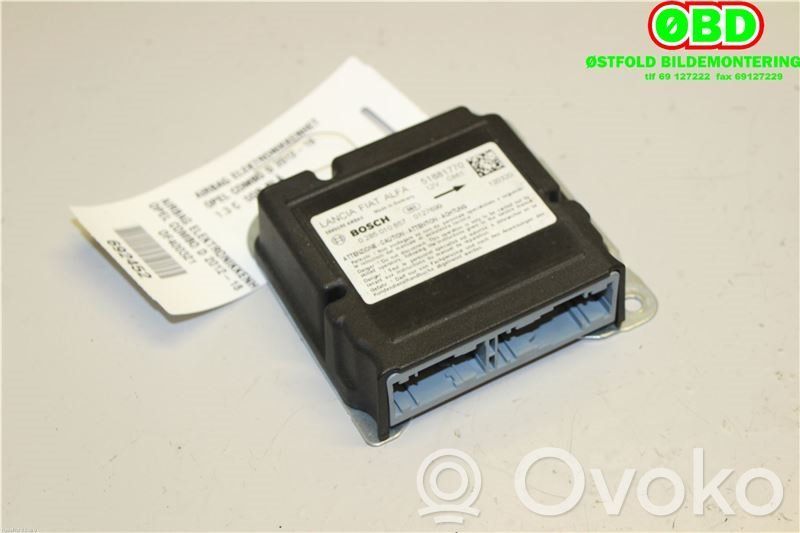 Opel Combo D Airbag control unit/module 