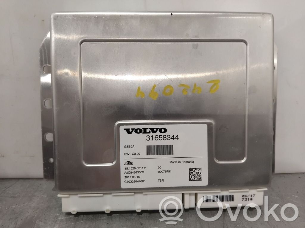 Volvo S90, V90 Commande bouton réglage hauteur de caisse suspension 