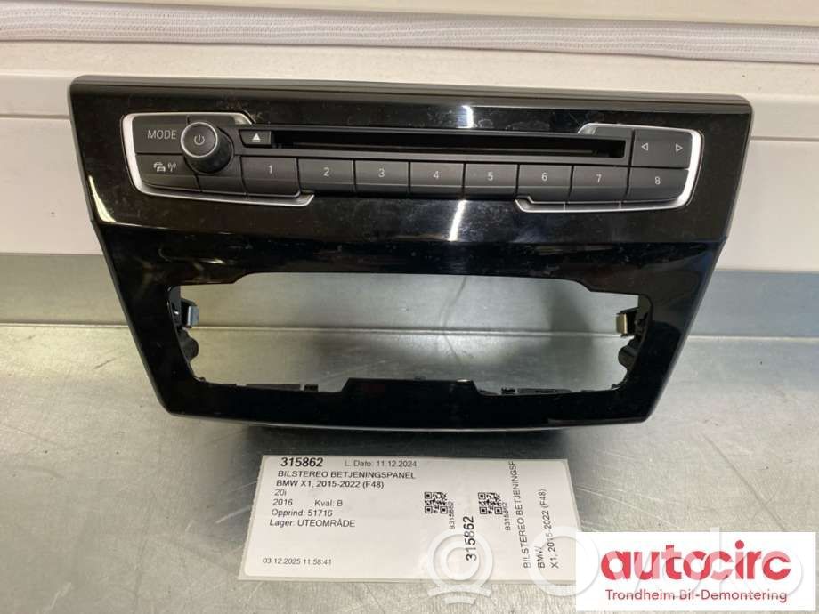 BMW X1 F48 F49 Head unit multimedia control 