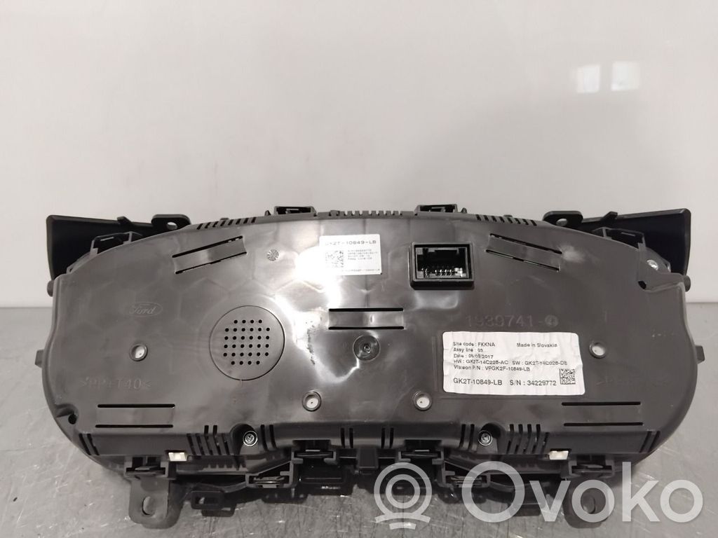 Ford Transit Custom Vitezometru (grup de instrumente) 
