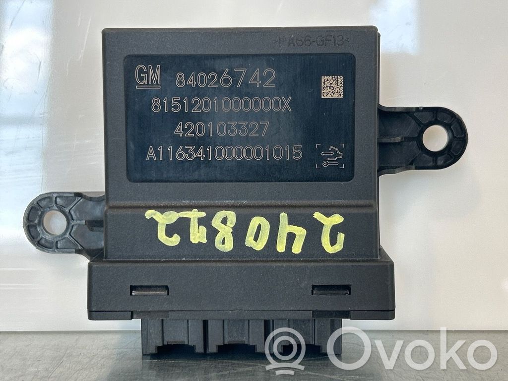 Opel Astra K Unité de commande, module PDC aide au stationnement 