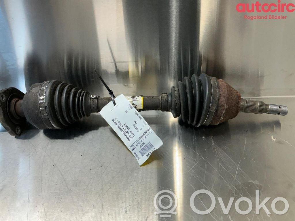 Opel Meriva B Eje de transmisión delantero 