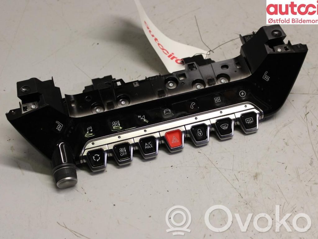 Peugeot 2008 II Console centrale, commande chauffage/clim