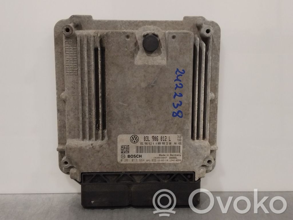 Volkswagen Crafter Komputer / Sterownik ECU silnika 