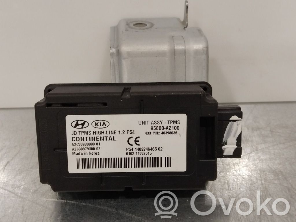 KIA Ceed Sensor de presión del neumático 