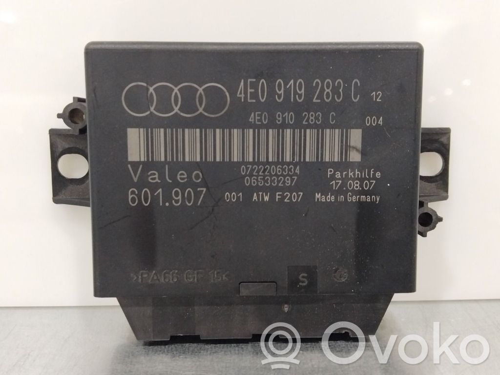 Audi A8 S8 D3 4E Parking PDC control unit/module 