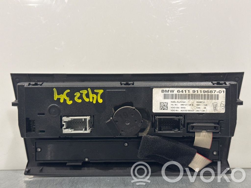 Console centrale, commande chauffage/clim   64119199259,6411911968701,6411911968701,6411911968701,64119199259