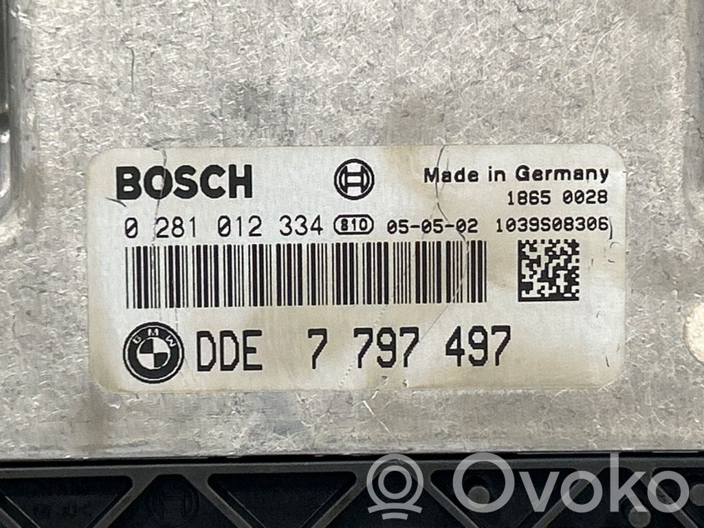 BMW 3 E90 E91 Engine control unit/module ECU 