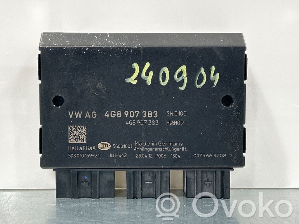 Sterownik / Moduł haka holowniczego   4G8907383C,4G8907383,4G8907383,4G8907383,4G8907383C
