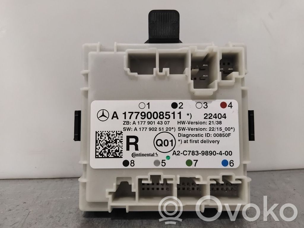 Unité de commande module de porte   A1779007716,A2C7839890400,A1779008511,A1779007716,A1779008511,A2C7839890400