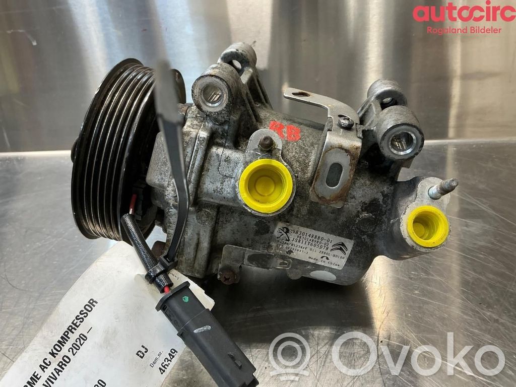 Opel Vivaro Compresseur de climatisation