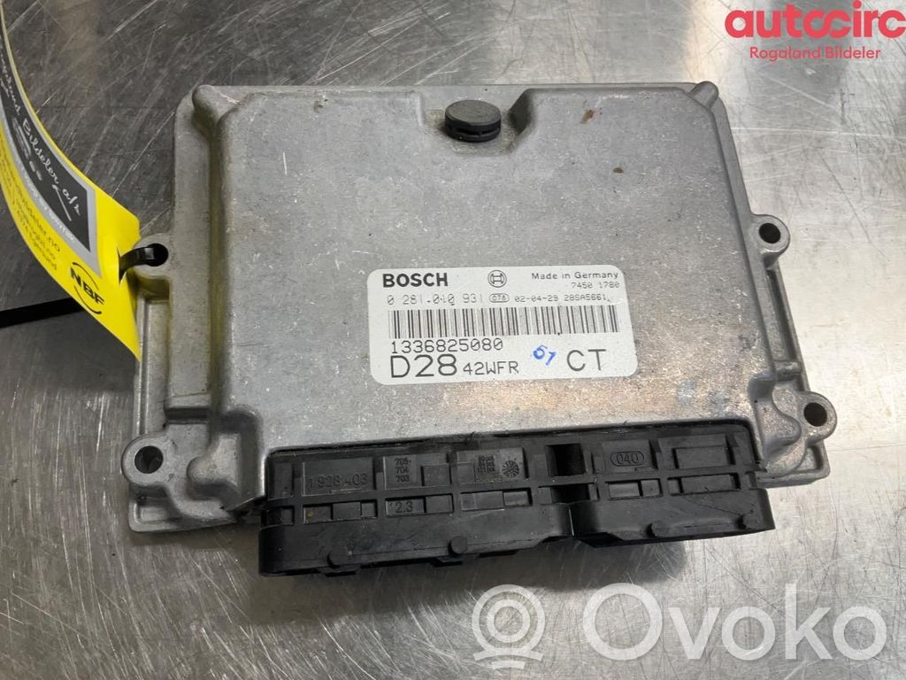 Fiat Ducato Engine control unit/module ECU 