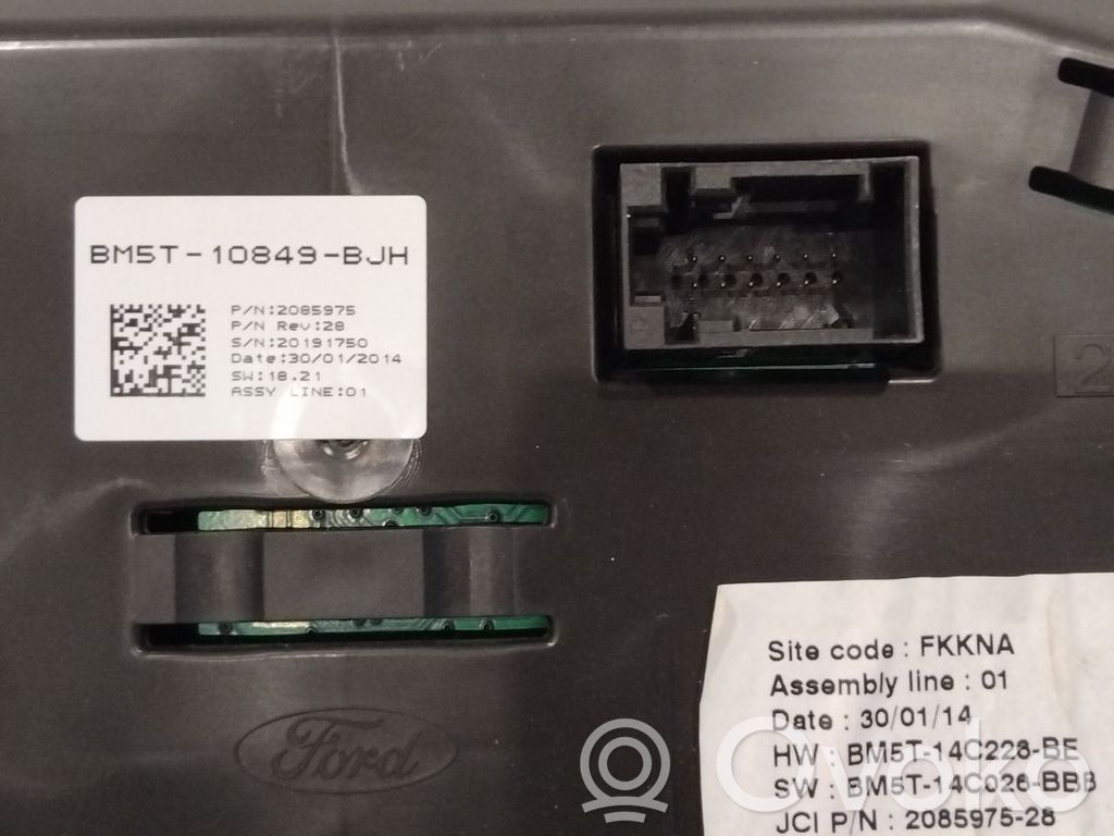 Ford Focus Speedometer (instrument cluster) 