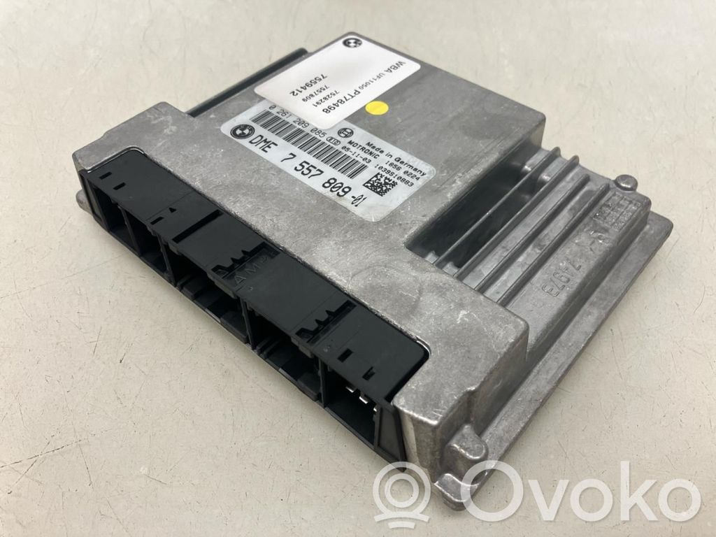 BMW 1 E81 E87 Unité de commande, module ECU de moteur 