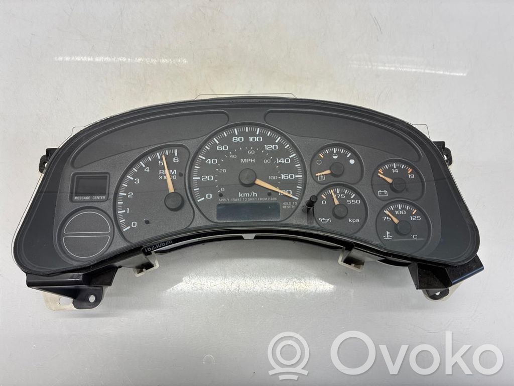 Chevrolet Silverado Tachimetro (quadro strumenti) 