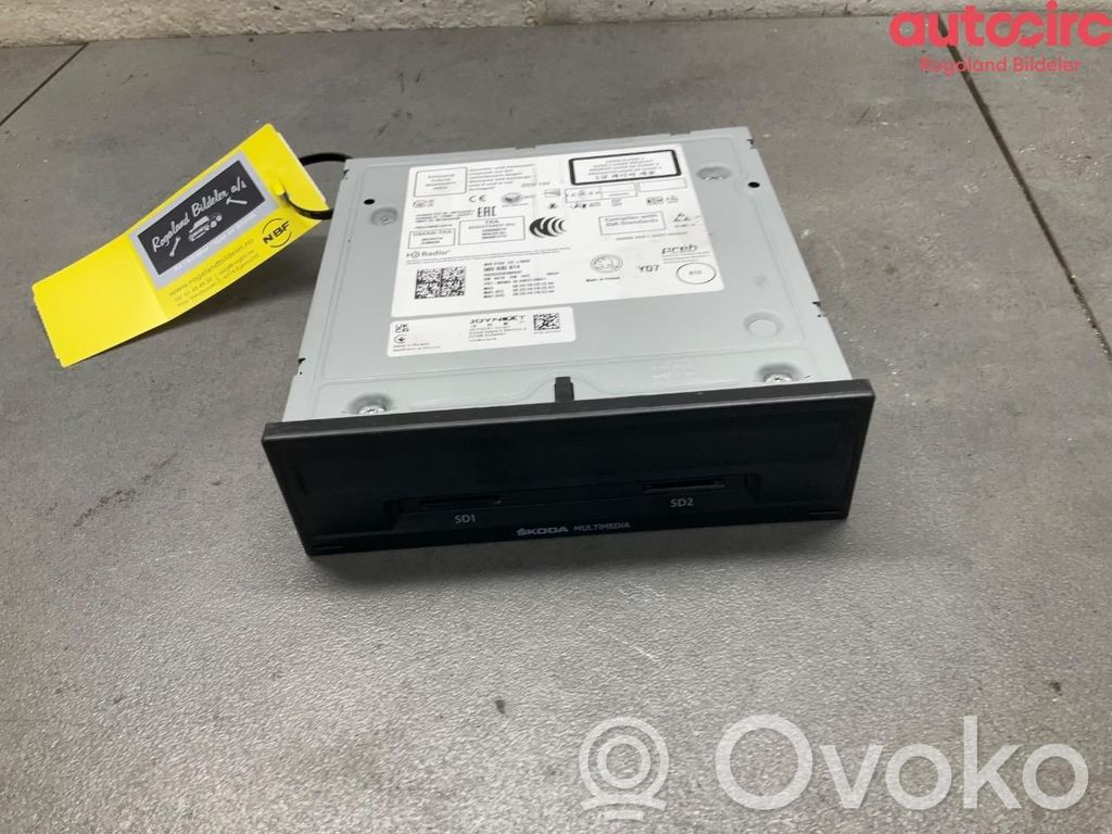 Skoda Octavia Mk3 (5E) Unitate principală radio/CD/DVD/GPS 