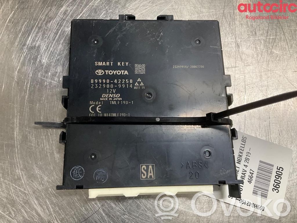 Toyota RAV 4 (XA50) Unitate/modul de control fără cheie (KESSY) 