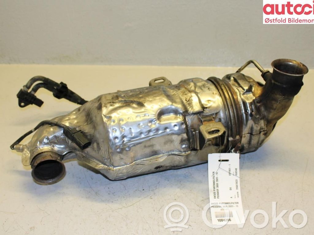Peugeot 3008 I Filtr cząstek stałych Katalizator / FAP / DPF 