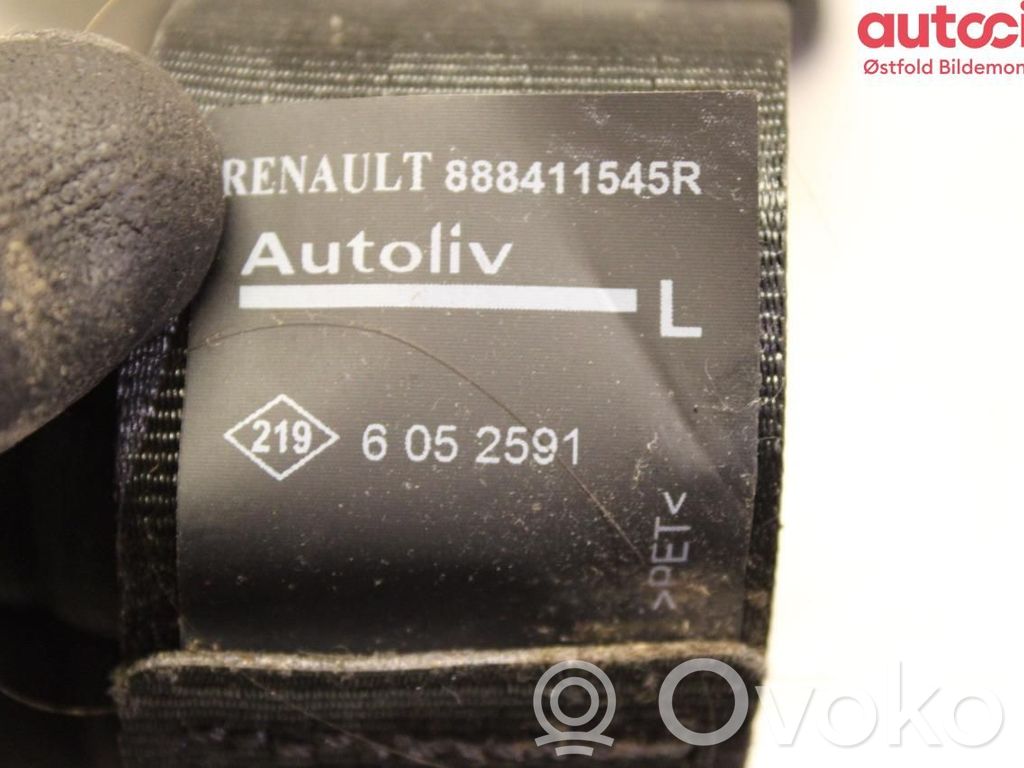 Renault Zoe Sicherheitsgurt hinten 