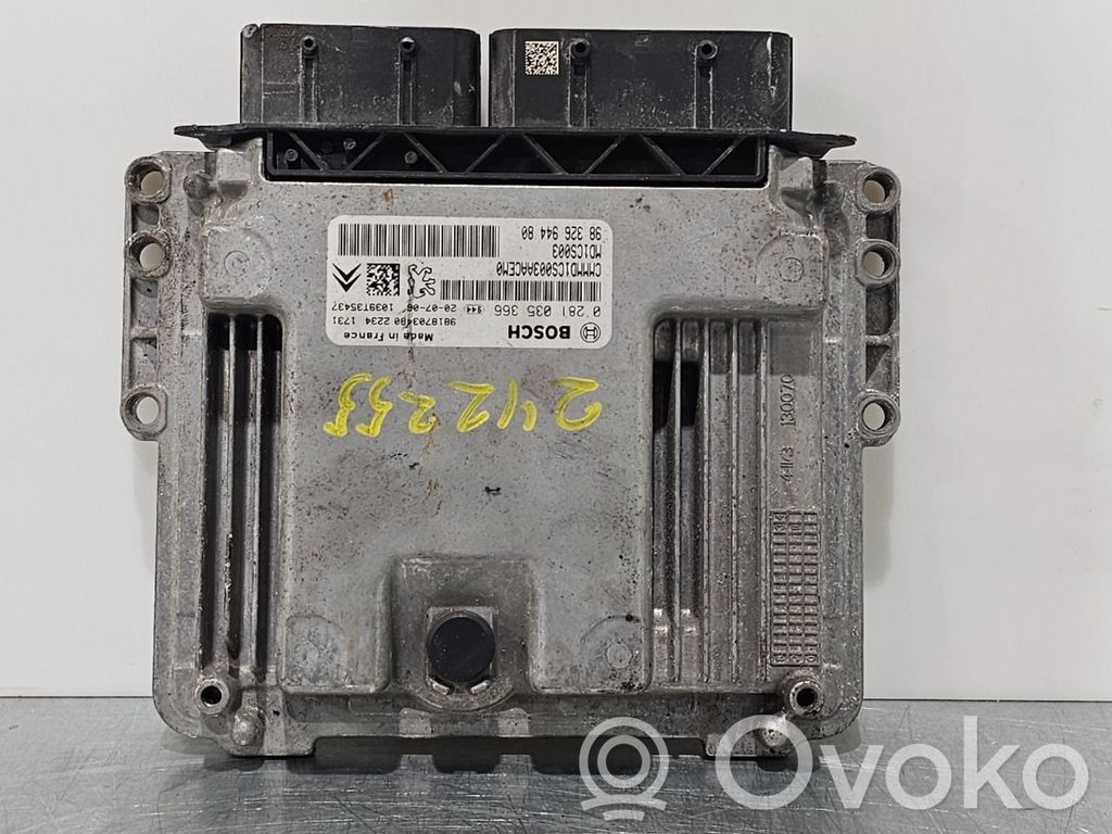 Peugeot Partner III Engine control unit/module ECU 