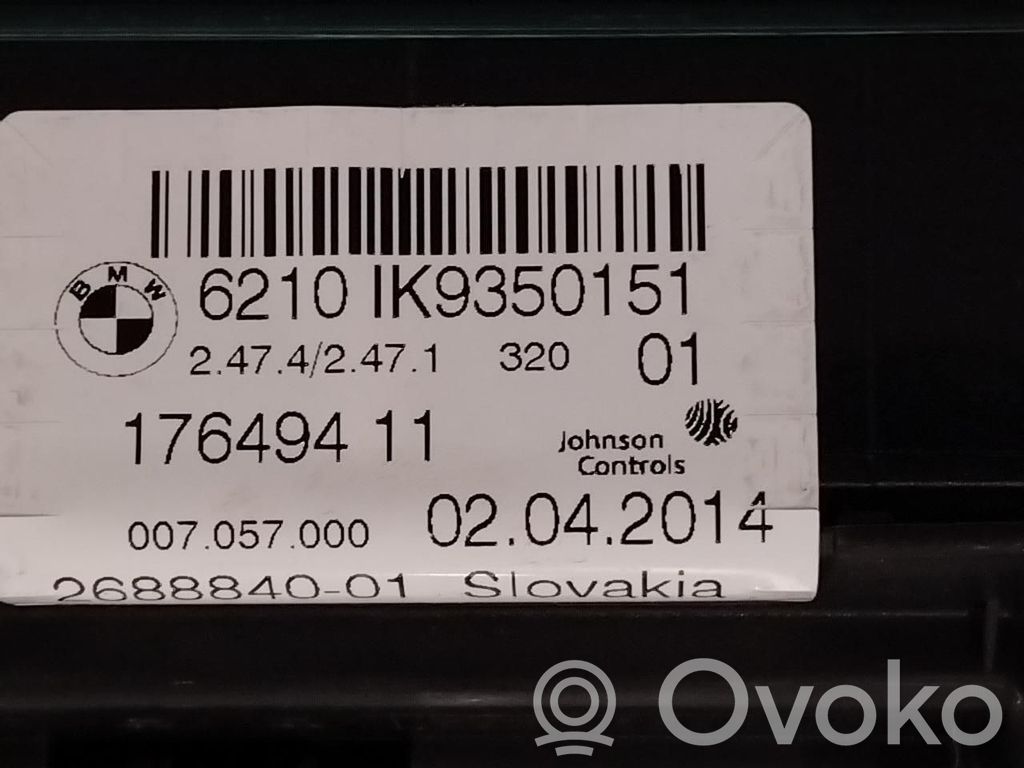 BMW 3 F30 F35 F31 Licznik / Prędkościomierz