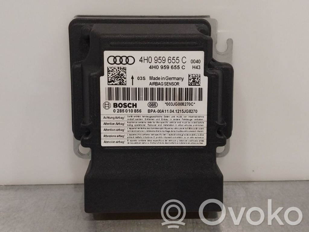 Audi A6 S6 C7 4G Centralina/modulo airbag