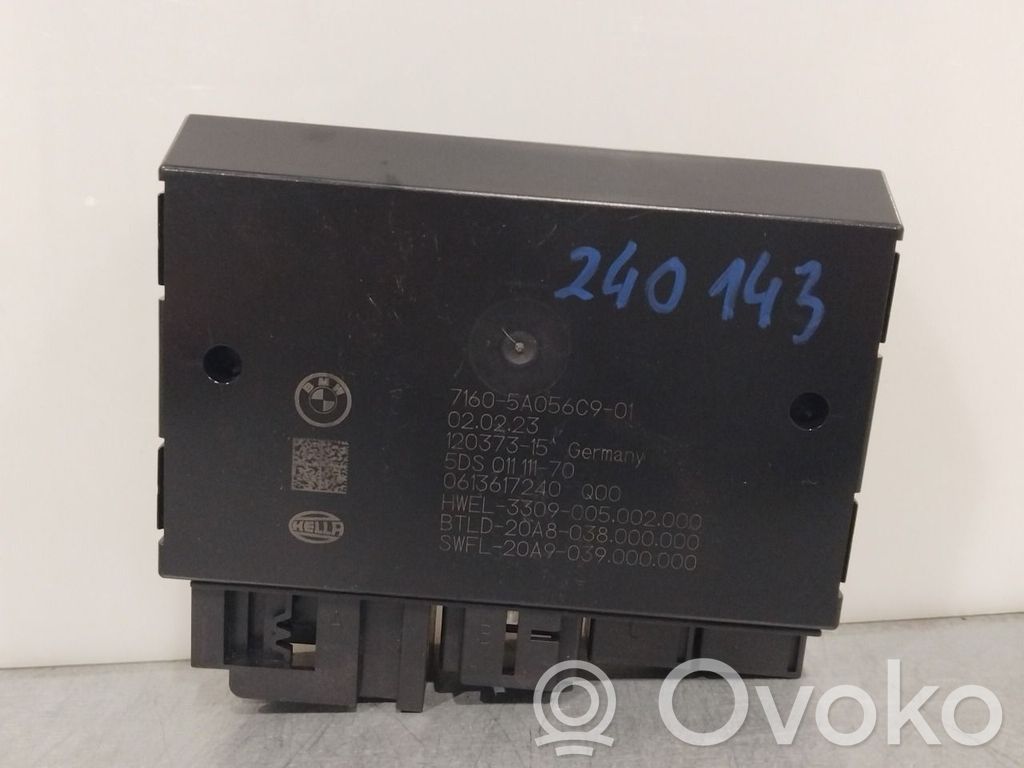 BMW 5 G30 G31 G38 Priekabos kablio valdymo blokas 