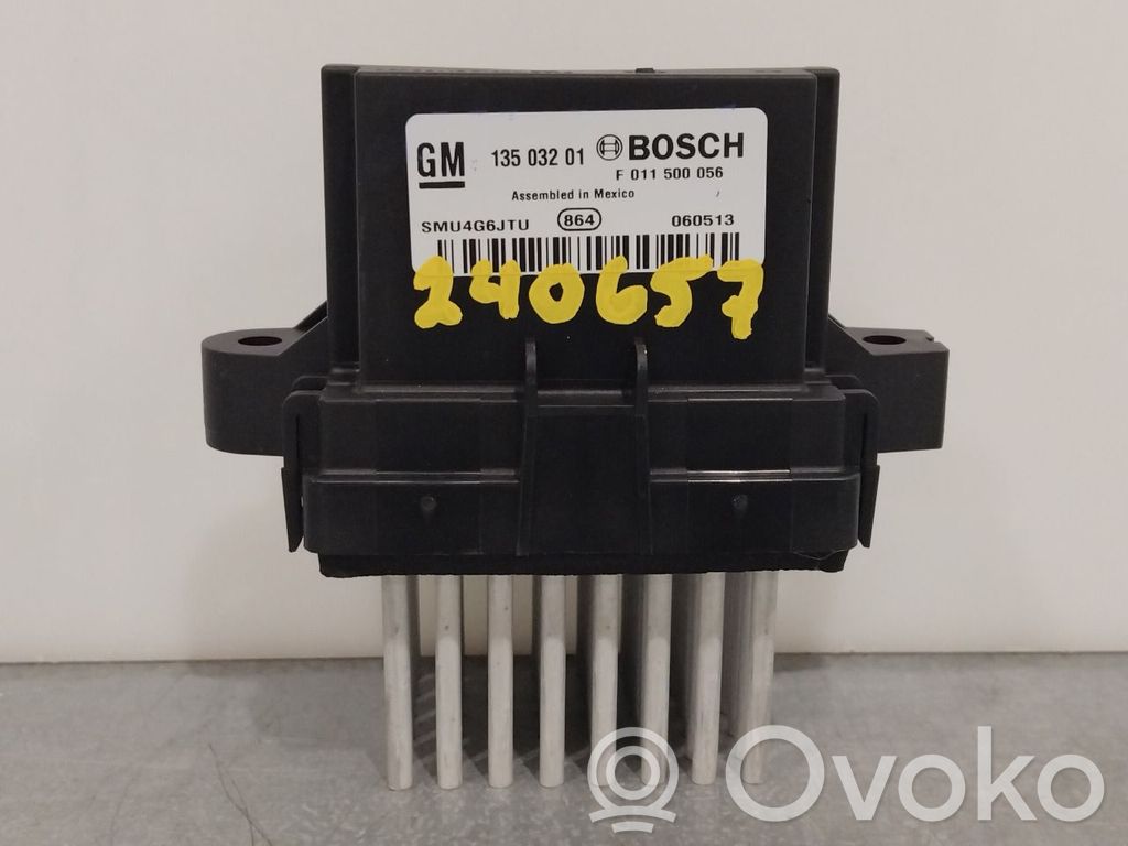 Opel Astra J Motorino ventola riscaldamento/resistenza ventola 