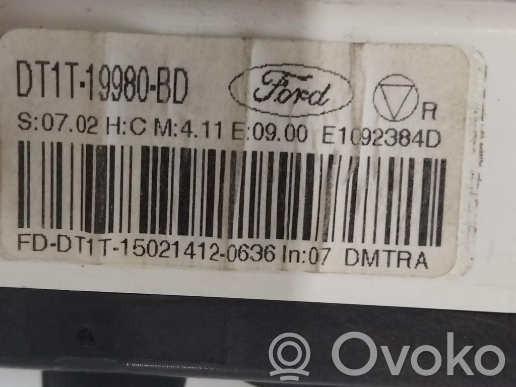 Console centrale, commande chauffage/clim   2010112,DT1T19980BD,DT1T19980BD,2010112,DT1T19980BD