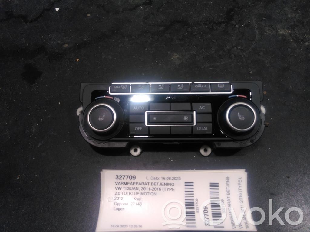 Console centrale, commande chauffage/clim   5K0907044ES,5HB00974661,5HB00974661,5K0907044ES