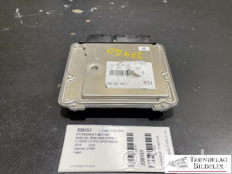 Audi A3 S3 8V Centralina/modulo motore ECU 