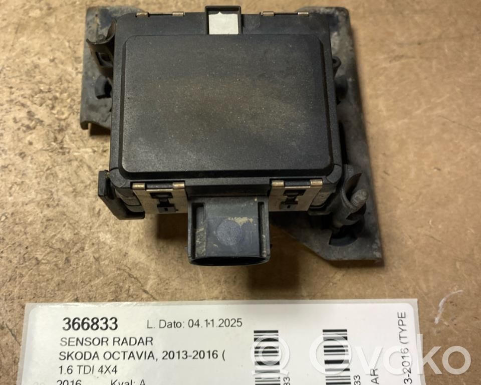 Skoda Octavia Mk3 (5E) Sensor de radar Distronic 
